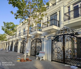 Cổng sắt mỹ nghệ nhà phố 