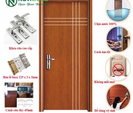 CỬA GỖ COMPOSITE NW06 LÂM ĐỒNG