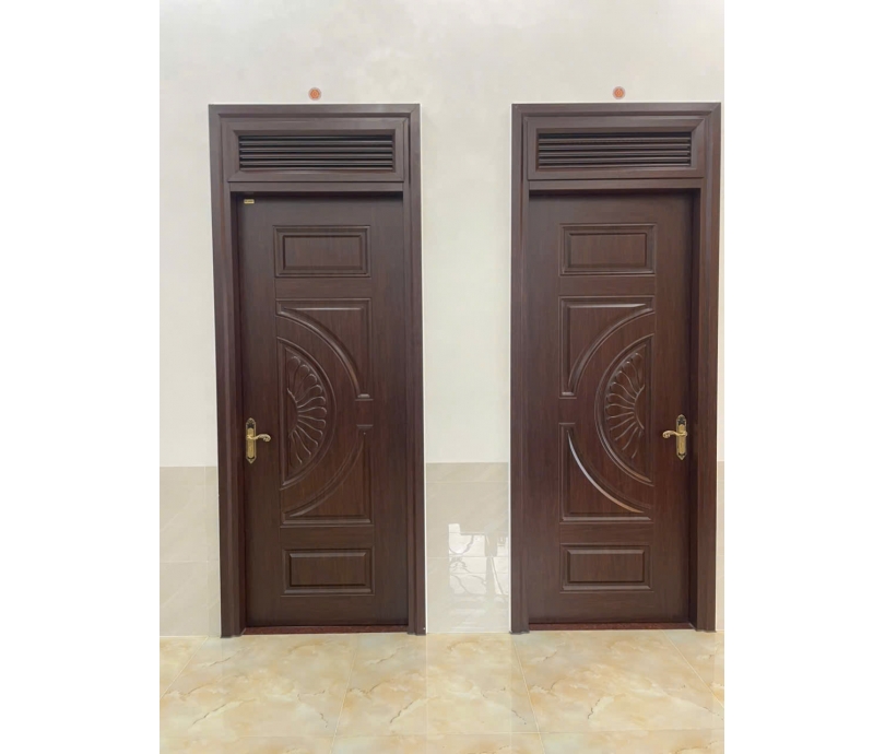 CỬA THÉP VÂN GỖ 1 CÁNH