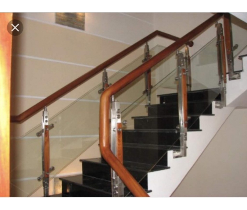 Cầu thang kính 3