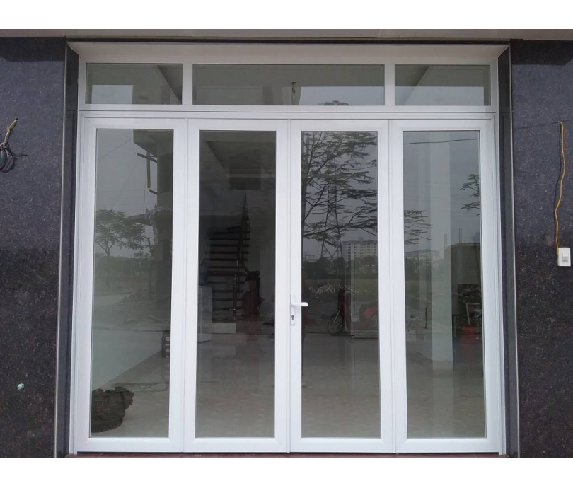 Cửa đi 4 cánh nhôm Xingfa
